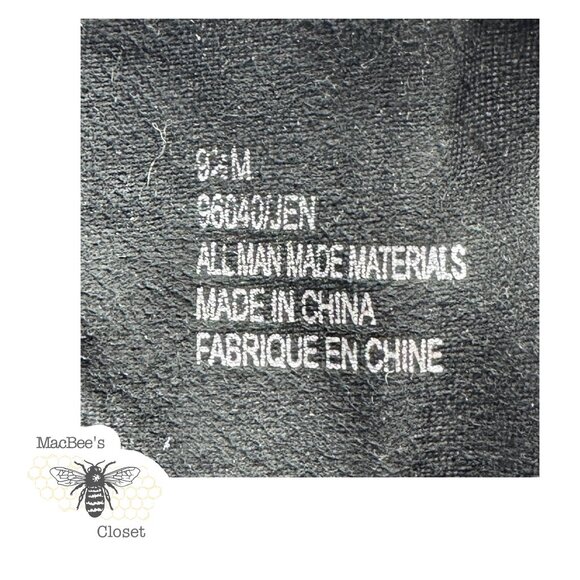 Maurices Black Vegan Leather Western Style Cowgirl Boots Black 9.5 in Womens - Picture 16 of 16